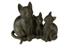 Dekofigur Katzentrio 20x24 cm