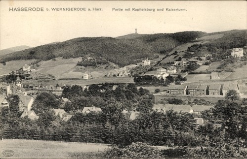 Hasserode wernigerode im - ak,