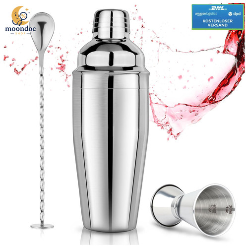 Cocktail shaker set 750ml mit - cocktail,