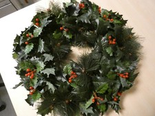 Winterdeko, Adventskranz, Türkranz, künstlich, ca. 40 cm Durchmesser