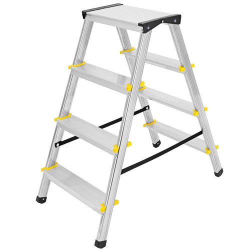 Aluleiter 2x4 stufen tüv - 2x4,