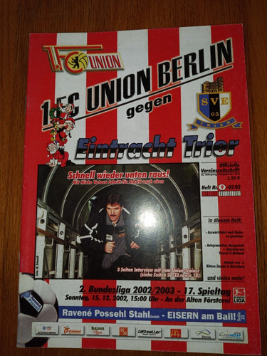 Union berlin 2002 03 nr - fc,