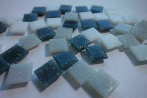 200g 1x1 glasmosaik - 10x10, mm