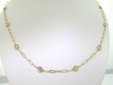 Collier Kette Ankerkette 585
