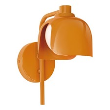 OSRAM Decor Corolle Wall Wandleuchte, Orange Metall Glas, G9 Fassung,