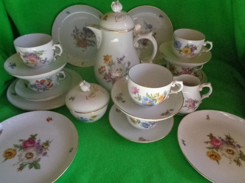 Kaffeegeschirr tlg bunte - kaffeegeschirr, 21