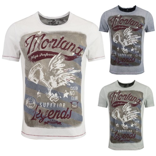 Key largo herren shirt - herren, t-shirt