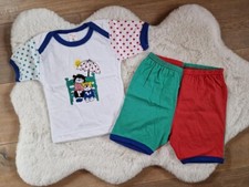 BFL  2Tlg Set Jungen Sommer  Short T-Shirt Gr.80 Grün,Rot