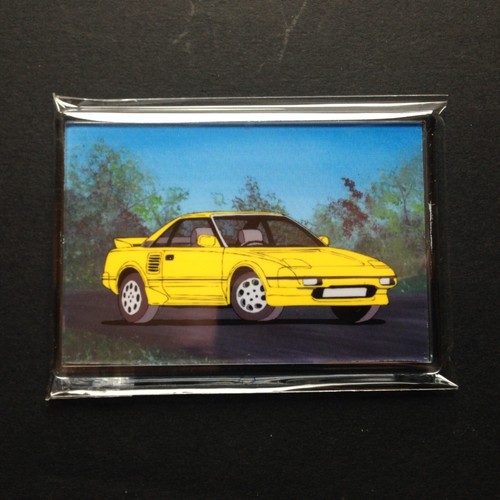 Toyota mr2 kühlschrankmagnet - toyota,