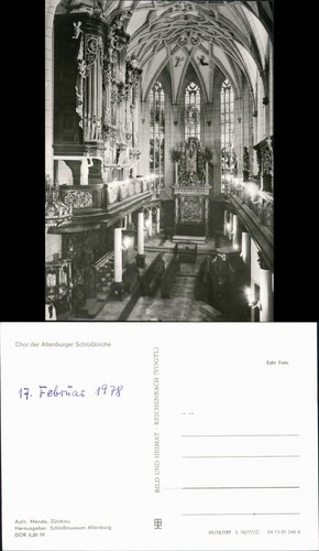 Ansichtskarte altenburg - ansichtskarte,