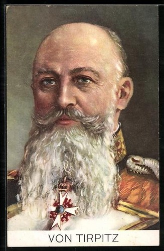 Großadmiral alfred von - ak,