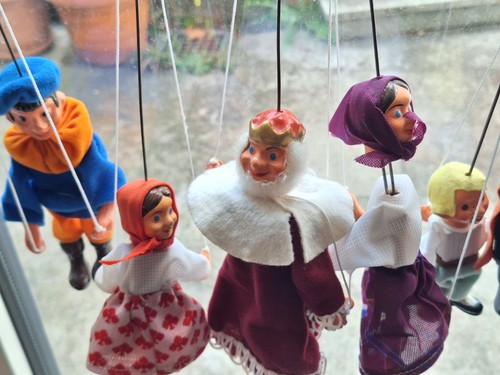 Puppentheater mit puppen - puppentheater,