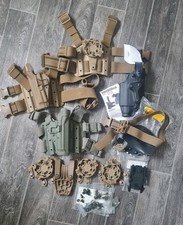 ?? US Army Safariland Blackhawk Holster Zubehör Konvolut Ersatzteile Coyote ?