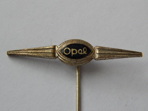 Opel anstecknadel schwarz - opel,