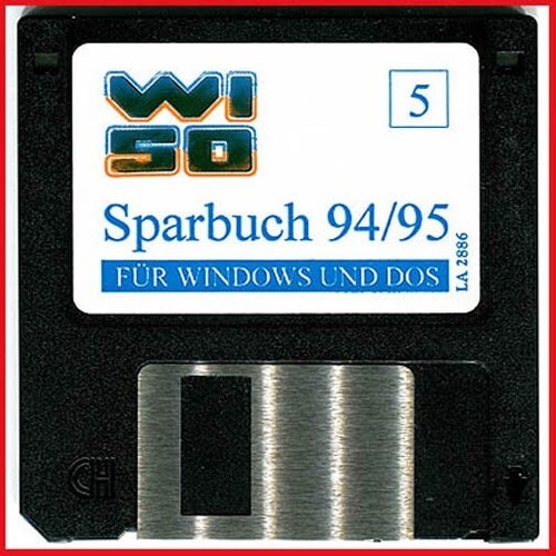 Diskette wiso sparbuch - -, 94/95