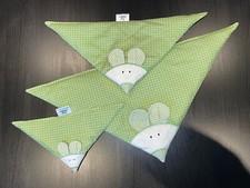 Körnerkissen Maus Wärmekissen - grün Karo / grüne Punkte - L / XL / XXL