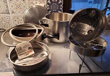 2er-Set Silit Sicomatic Schnellkochtopf  6,5l/2,5l mit Zubehör Schnellbratpfanne