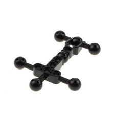 1x Lego Bionicle Hero Factory Figuren Torso schwarz 1x7x9 7 Kugelgelenk 90626