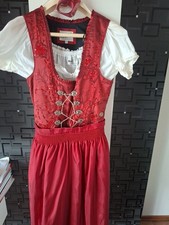 Dirndl damen trachtenkleid rot - trachtenkleid,