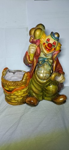 Spardose clown figur - spardose, ton