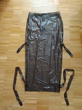 PVC Rock von pvc-u-like, lang schwarz semi-transparent Gr. L