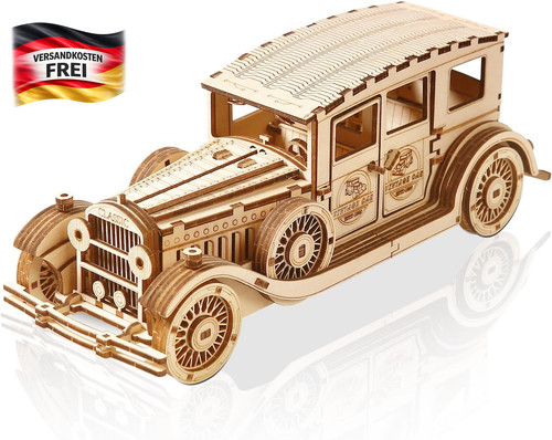 Puzzle holz modell - 3d,