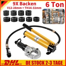 6T Hydraulische Presszange für Verbundrohr & Fittings V TH Profile Crimp 16-32mm