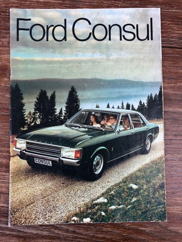 Auto prospekt ford - auto, consul