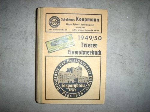 Trier einwohnerbuch der - trier,,