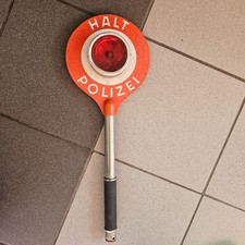 Alte Polizei-Winkerkelle (