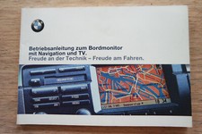 org. BMW Betriebsanleitung Bordmonitor Navigation+TV 1999/2000 E46,E39 selten!