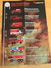 Poster Feuerwehr damal und