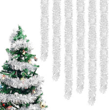 Lametta Girlande Silber, 8