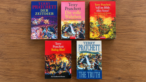 Terry pratchett - 5x,