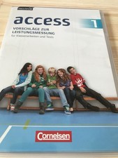 English G Access 1 Vorschläge zur Leistungsmessung