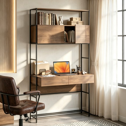 Homcom schreibtisch mit - homcom, 2