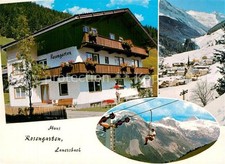Lanersbach Haus Rosengarten Winter Sommer Sesselbahn