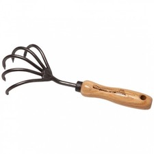 Krumpholz Handgrubber 5 Zinken Gartenwerkzeug Esche