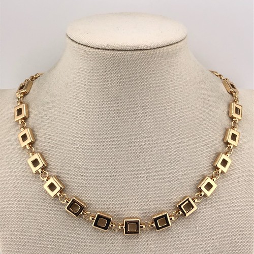 Goldfarbene halskette halsband - goldfarbene,