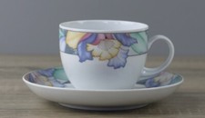Seltmann Weiden Valetta Florida 29949 Kaffeetasse Höhe ca. 6,5 cm + Untertasse