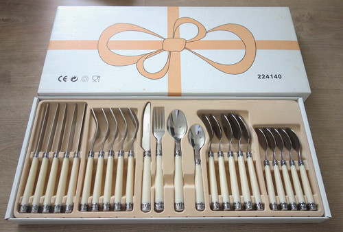 Vintage besteckset 24tlg - vintage,