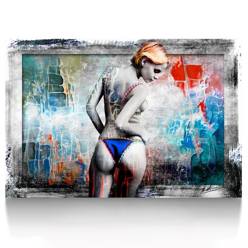 Leinwand bild erotik akt - leinwand,