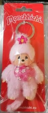 Monchichi Schlüsselanhänger, pink, neu, original verpackt