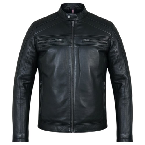 Herren lederjacke echt - echt, leder