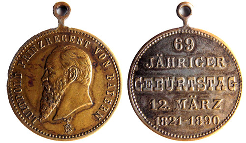 Bayern medaillen 1890 - bayern, 1890,