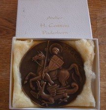 St.Georg Medallie - 90mm -St