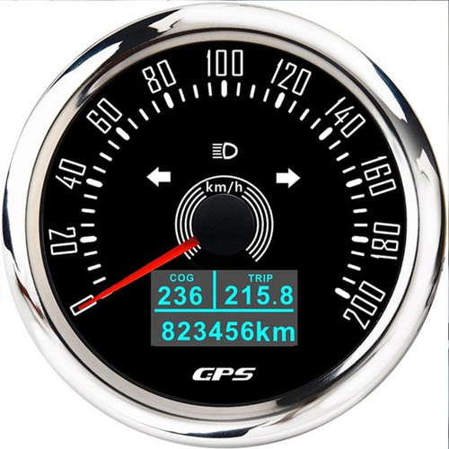 85mm gps tachometer - 85mm, 200km/h