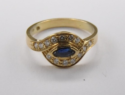 Ring safir saphir 56 carat - saphir,