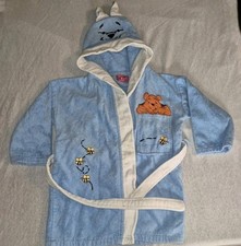 Bademantel Winnie Pooh blau