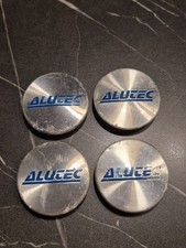 4x Alutec Felgendeckel Blau